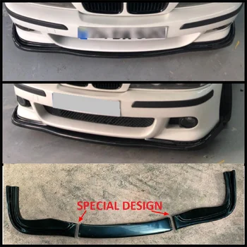 Pre BMW Série 5 E39 Haman Štýl Predný Nárazník Pery Telo Kit Spojler Splitter Difúzor 3ks Vysoko Kvalitných ABS Plastov Professional
