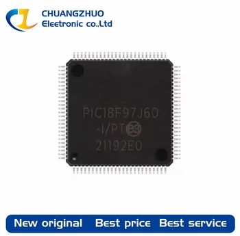 1Pcs Nový, originálny PIC18F97J60-I/PT 41.667 MHz 70 128KB 2V~3.6 V, TQFP-100(12x12) Microcontroller Jednotky