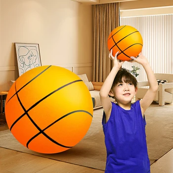 Široké Uplatnenie Tichý Basketbal Vnútorné A Vonkajšie Hrať Bezpečné PU PU Vyrobené Handleshh Bounce
