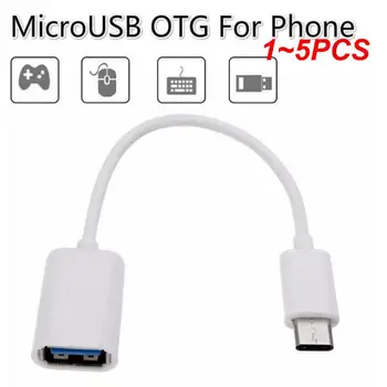 1~5 KS OTG Typ C kábel Kábel Adaptéra USB Typu C Adaptér Konektor Pre MacBook OnePlus OTG Kábel,