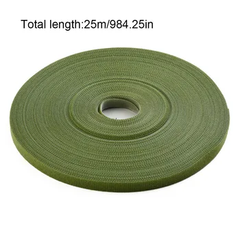25M Rastlín Kravatu 10 mm Rastlín Pásky Podporuje 1 Rolka Bambusu Trstiny Zábal Zelenej Záhrade, Povrazov Organizátor Trvalé Vysokej Kvality