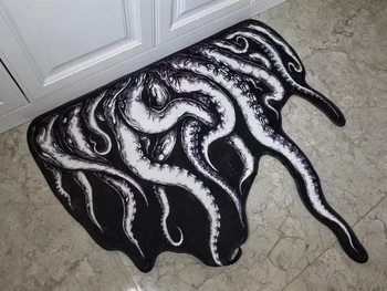 Gotický chápadlá Chobotnice Koberec Vstup Doormats Octopus Domov Spálňa Dekoratívne Obývacia Izba, Kúpeľňa Koberec, Kuchyňa Koberec