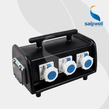 Saipwell Vysoký Výkon OEM Stohovateľné Robustný Dizajn Prenosné elektrické rozvody 3 Fázy Pohybujú Light Box