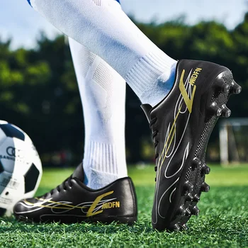 Krytia-kvalitný Futbal topánky C. Ronaldo Súťaže školenia topánky Anti slip odolný proti opotrebeniu Fustal na Futbal, topánky Chuteira Spoločnosti.
