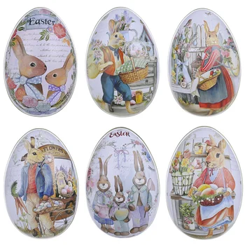 Veľkonočné Vajíčka Šťastné Veľkonočné Dekorácie Maľované Králik Vajcia DIY Plavidlá Deti Darček Prospech Domova Veľkonočné Strany Prekvapenie Darček 2024