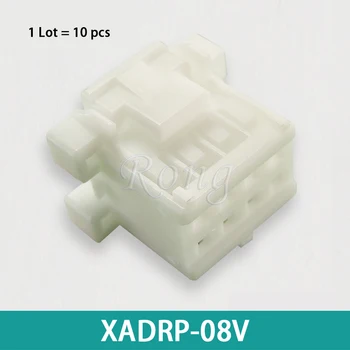 10pcs XADRP-08V 2,5 mm ihrisku 8PIN dvojradu Bývanie Drôt na Palube Krimpovacie štýl Originálne Konektory na sklade