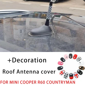 Union Jack Auto Antény Antény Dekorácie puzdro Nálepka Pre Mini One Cooper S JCW R60 Krajana Auto-Styling Príslušenstvo