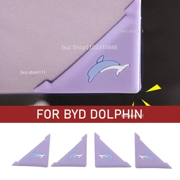 4pcs Dvere Auta Rohu Samolepku Anti-kolízie Chránič Kryt Pre BYD Dolphin Exteriéru Automobilov, Príslušenstvo, Auto-Styling