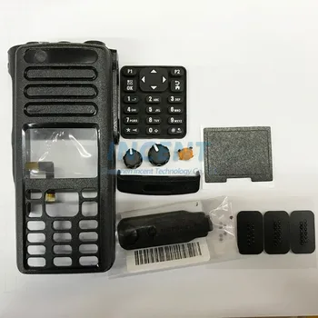 VOIONAIR 1Set Predný Kryt Prípade Bývania s Gombíkmi pre Motorola XPR7550 Walkie Talkie