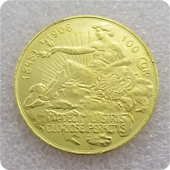 Rakúsko 1848-1908 Strieborné Mince Zberateľské Magic Mince Domáce Dekorácie Plavidlá Mince Ploche Ozdoby Vianočné Darčeky#505