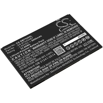 Tablet Batéria Samsung EB-BT545ABY Kartu Active Pro 10.1 SM-T540 SM-T545 SM-T547 Voltov 3.85 Kapacita 8800mAh / 33.88 Wh
