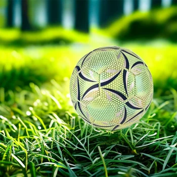 PU Módny Vzor Futbalový Loptu Byť Jedinečné Na Ihrisku Školenia Futbal Svetelný Futbal Školenia hexagon