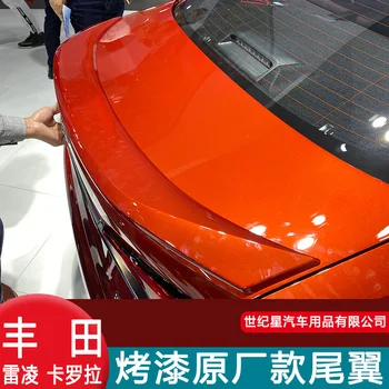 Pre Toyota Corolla 2014-2021 vysoko kvalitných ABS Plastov Nevyfarbené Farba Zadný Spojler Krídlo Veka batožinového priestoru Kryt Auto Styling