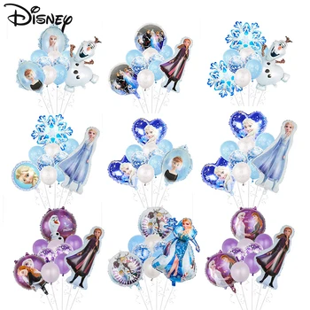 Disney Mrazené Anna Elsa Princezná Balón Nastaviť Roztomilý Kreslený Olaf Fóliové Balóniky Baby Sprcha Deti, Narodeniny, Party Dekorácie Dieťa Darček