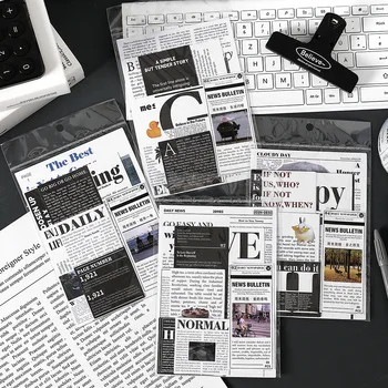 8packs/VEĽA Víkend Inštruktáž séria creative retrto materiál package správu papier memo pad