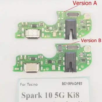 Pre Telefón Iskra 10 5G Ki8 USB Dock Nabíjací Port Konektor pre Slúchadlá, Audio Jack, Mikrofón MIC Plnenie Doska S IC
