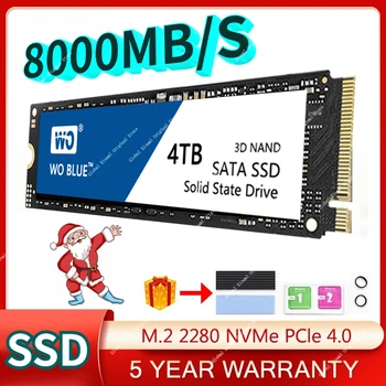 Zbrusu Nový SATA SSD 990 PRO 1 TB 2TB 4TB NVMe PCIe 4.0 M. 2 2280 Diskov pre PS5 PlayStation5 Notebook Mini PC Herný Počítač