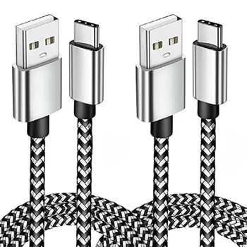 USB Typu C Kábla 2.4 Rýchle Nabíjanie Nabíjačky Batérií Drôt nylonovej Dátový Kábel, Nabíjačku Mobilného Telefónu Pre Huawei, Samsung USB C