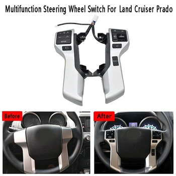 Multifunkčný Volant Ovládací Prepínač Audio Ovládacie Tlačidlo 8425060180 Pre Toyota Pôdy Cruiser Prado