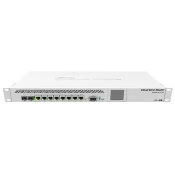 Mikrotik CCR1009-7G-1C-1S+ 9-core Gigabit SFP SNSĽP Gigabit Mäkké Router10/100/1000 Ethernet porty Originálne
