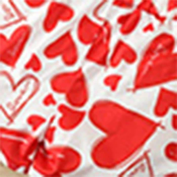 Wankitoi Deti Dievča Valentine s Deň Oblečenie bez Rukávov Srdce Topy Láska Šortky 2ks Letné Oblečenie Dievčatá