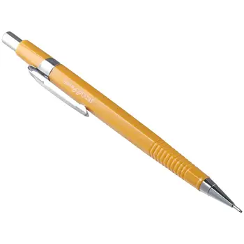 24 Ks Mechanické Ceruzky,Žltý Kov Zdvíhateľnej Automatické Ceruzky Rysovacie na Písanie