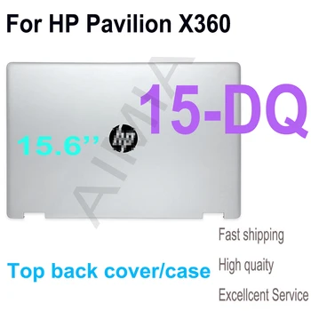 Pôvodné 15.6 Palce puzdro Pre HP Pavilion X360 15-DQ 15-dq LCD Zadný Kryt Hornej Zadnej Prípade Striebra L53035-001/L53036-001 Bývanie