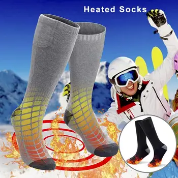 Elektrické Vyhrievané Ponožky Nabíjateľná Elektrické Vyhrievané Ponožky S regulovateľnou Teplotou 2200mAh Napájané Batériou Extra Silné Izolované