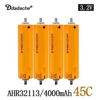 45C nabíjateľná Lítium-železo-fosfát výkon Batérie Vysokej kvality veľkú kapacitu pre A123 AHR32113 Lifepo4 Batérie 3.2 V 4.0 AH