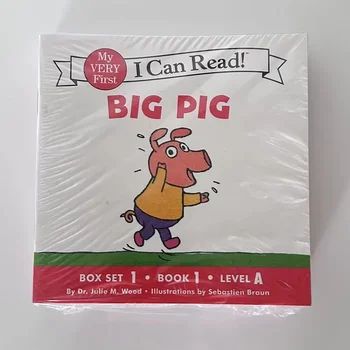 Dokážem Čítať Phonics 12 Kníh/Set Anglický Príbeh Obrázok Pocket Book Montessori Vzdelávacích Začiatočník Čítanie 1 2 3 Knihy