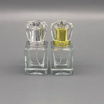30ML Premium Parfum Fľašu Prenosné Koruny Veko Diamond Parfum Dávkovač Fľaša Skvelého Kozmetické Sprejová Fľaša Prázdna Fľaša