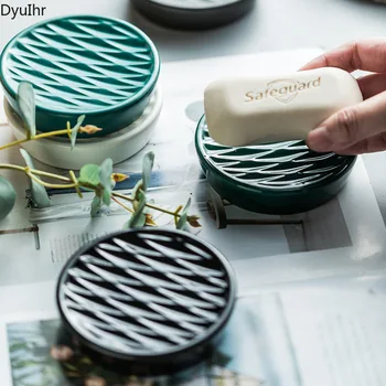 Nordic minimalistický keramické mydlo jedlo hotel wc, kúpeľňa mydlo box domov kúpeľňa mydlo box DyuIhr