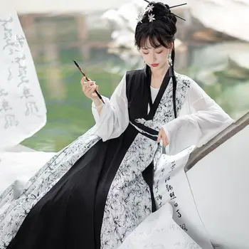 Elegantné Čínsky Hanfu Šaty Žien Cosplay Kostým Elegantné Dávnych Tradičné Hanfu Šaty Pieseň Dynastie Hanfu Plus Veľkosť