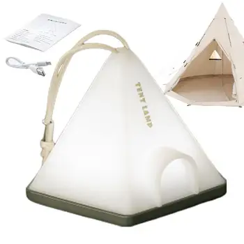 Camping Nočného Stan v Tvare Prenosné Kempingové Svietidlo S 6 Svetla Módy Naliehavosti Svetla Batérie Powered Osvetľovacie Lampy USB