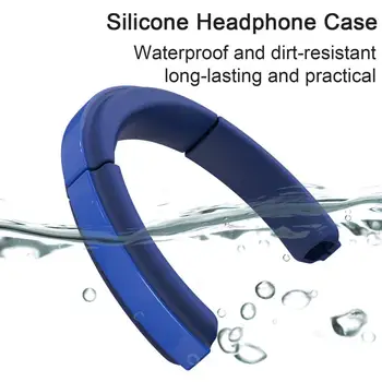 Silikónová Slúchadlá Prípade Vodotesný Silikónový Ochranný obal pre Sony Wh-ch520/wh-ch720n Headset Ľahko sa Čistí pre Slúchadlá