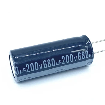 2 ks/veľa 680UF 200v 680UF hliníkové elektrolytický kondenzátor veľkosť 18*50 200V680UF 20%