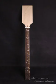 Yinfente 34 palec Javor Elektrická basgitara Krku 24Fret Rosewood Hmatník Viniča Vložkou
