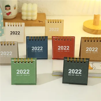 2022-2023 Jednoduché Jednofarebné Mini Desktop Papierový Kalendár Iny Dual Denný Plánovač Tabuľka Plánovač Ročný Program Organizátor