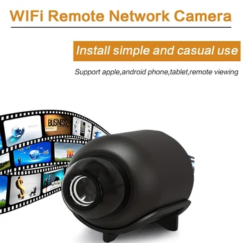 1080P HD, 2.4 G WiFi Mini Kamera Vnútorné Bezpečnostné Zabezpečenia Dohľadu Dieťa Nočné Videnie Monitor Cam Video Rekordér pre Domáce