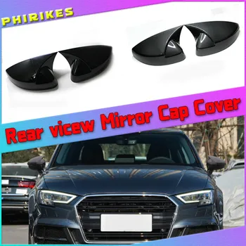 Pre Audi A3, S3 8V RS3 2013 2014 2015 2016 2017 2018 2019 Spätné Zrkadlo puzdro Carbon fiber vzor alebo Čiernym Krytom