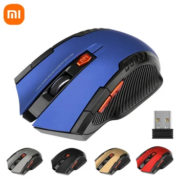 Xiao 2,4 GHz Bezdrôtová Myš Optická Myš s USB Prijímač Hráč 1600DPI 6 Tlačidiel Myši Pre Počítač Notebook Prístup Myš pre Hráčov