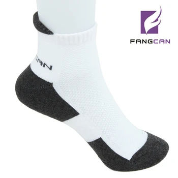 1 pár FANGCAN SW905 Zahustiť Športové Mužov Loď Ponožky Bavlna Dezodorant Non Slip Krytý Ponožka Beží Krátke Ponožky
