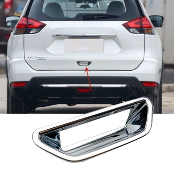 Pre Nissan 2021-2023 Rogue X-Trail ABS Chrome Zadné Dvere batožinového priestoru Misy Chytiť Rukoväť Kryt Výbava Auto Príslušenstvo