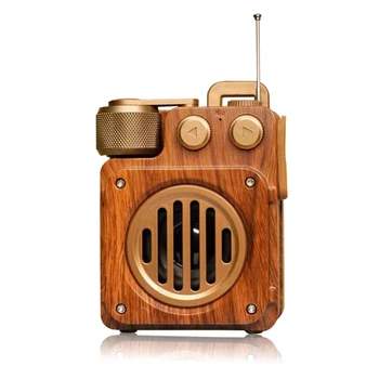 Retro Rádio, Bluetooth, Reproduktory, Čistý Zvuk Prenosných Bezdrôtových Retro Reproduktor Pre Kuchynský Stôl Staré Módny Štýl Jednoduché Použitie