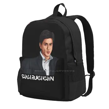 Shah Rukh Khan Školy Taška Veľká Kapacita Batoh Notebook 15 Palcov Shah Rukh Khan Ventilátor Srk Kuch Kuch Hota Hai Jesť, Spať, Bollywood
