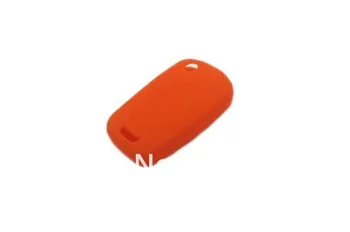Oranžová Farba Diaľkové Tlačidlo Krytu Silikónový Gél Pleť Pre Chevrolet Cruze