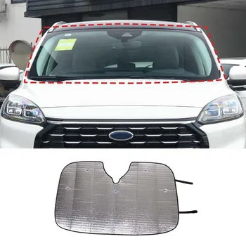 Pre Ford Edge Endura MK2 CD539 2013-2019 Auto Plné Pokrytie Protislnečnú Ochranu proti UV žiareniu Windshields Príslušenstvo Okno Sunvisor