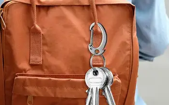 Mini Titán Keychain Kľúčenky Pre Kľúče Od Auta Malé Karabín Klipy Rýchle Uvoľnenie Keychain