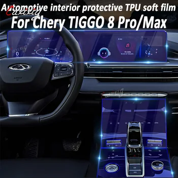 TPU Auto Výstroj Palubnej Navigácie Interiérové Fólie Ochranná Nálepka Pre Chery Tiggo 8 Pro Cherry-Tiggo 8 Pro Max 2023 2022