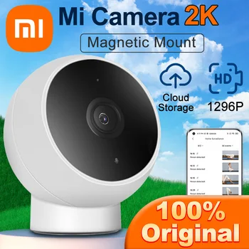 Nové Xiao Mi Smart IP Kamera 2K Edition WiFi Infračervené Nočné Videnie Hlas Intercom AI Ľudských Detekcie Smart Home Videcam Magneti